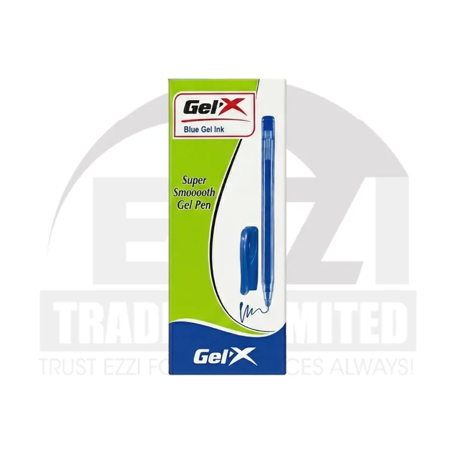 Gel-X Pen - Blue (Box of 12)