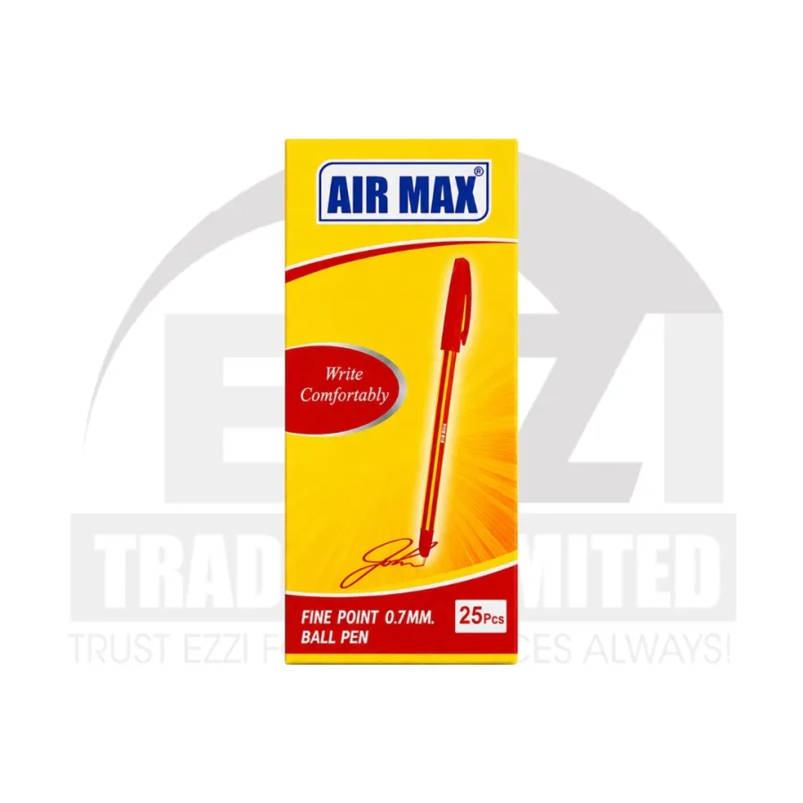 Air-Max Pen - Red (Box of 25)