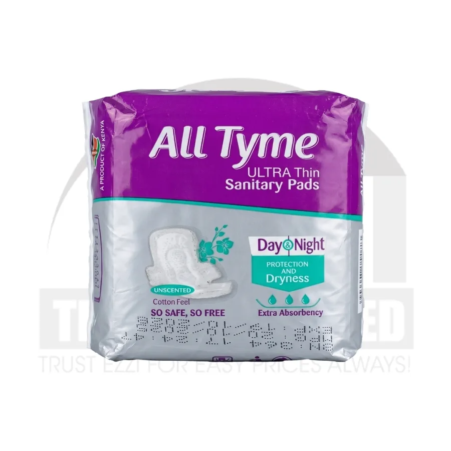 Alltyme Sanitary Pads - Large, Size 7