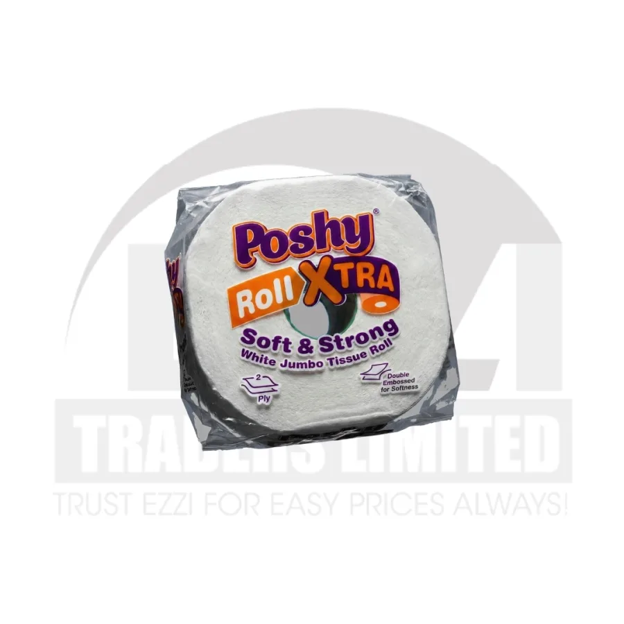 Poshy Extra Jumbo Roll Toilet Paper - Colored
