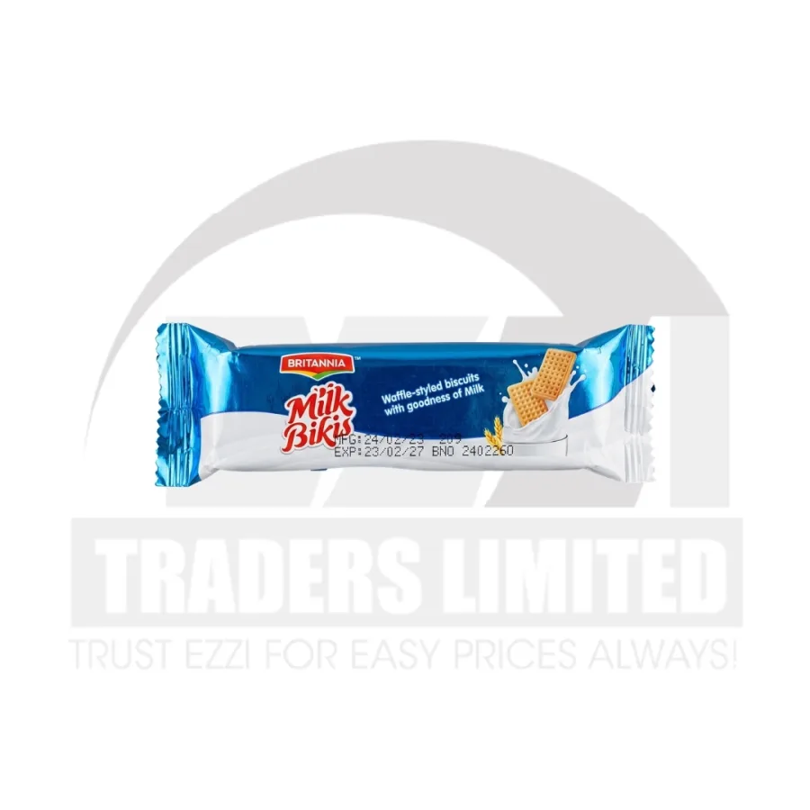 Britannia Milk Bikis Biscuits (Box of 36 x 4 Pcs)
