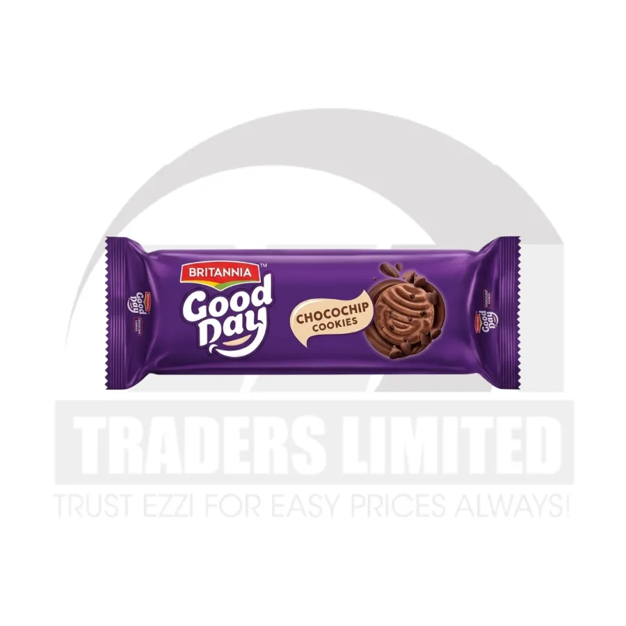 Britannia Goodday Choco Chip Biscuits (Box of 36 x 3 Pcs)