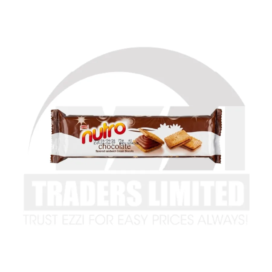 Britannia Nutro Chocolate Cream Biscuits - 75g