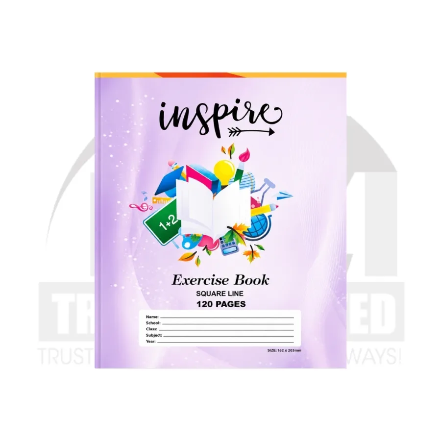 Inspire Exercise Book A5 - Square (120 Pages)