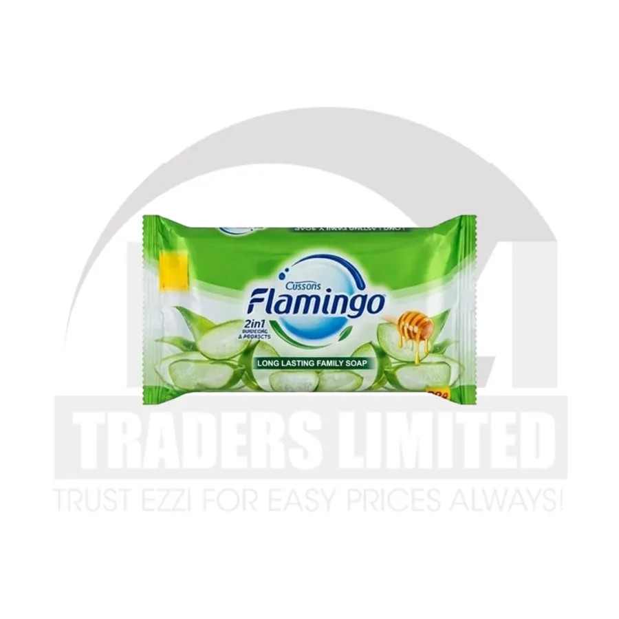 Flamingo Aloe Vera Soap - 90g (Pack of 3)