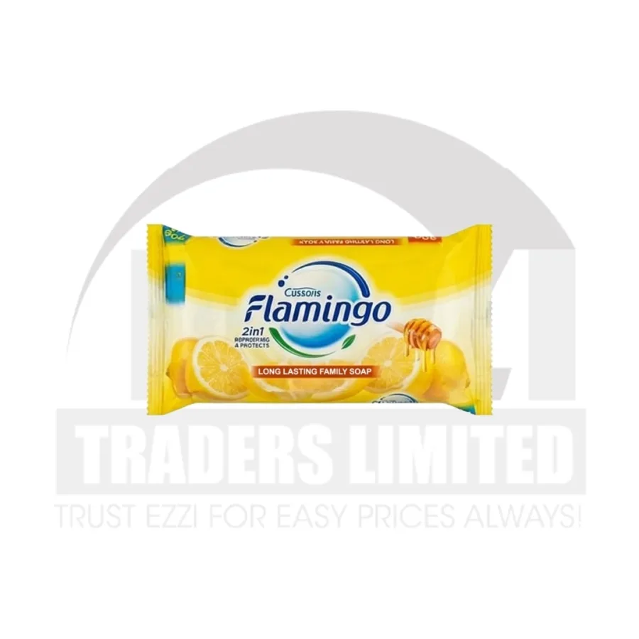 Flamingo Lemon Soap - 90g (Pack of 3)
