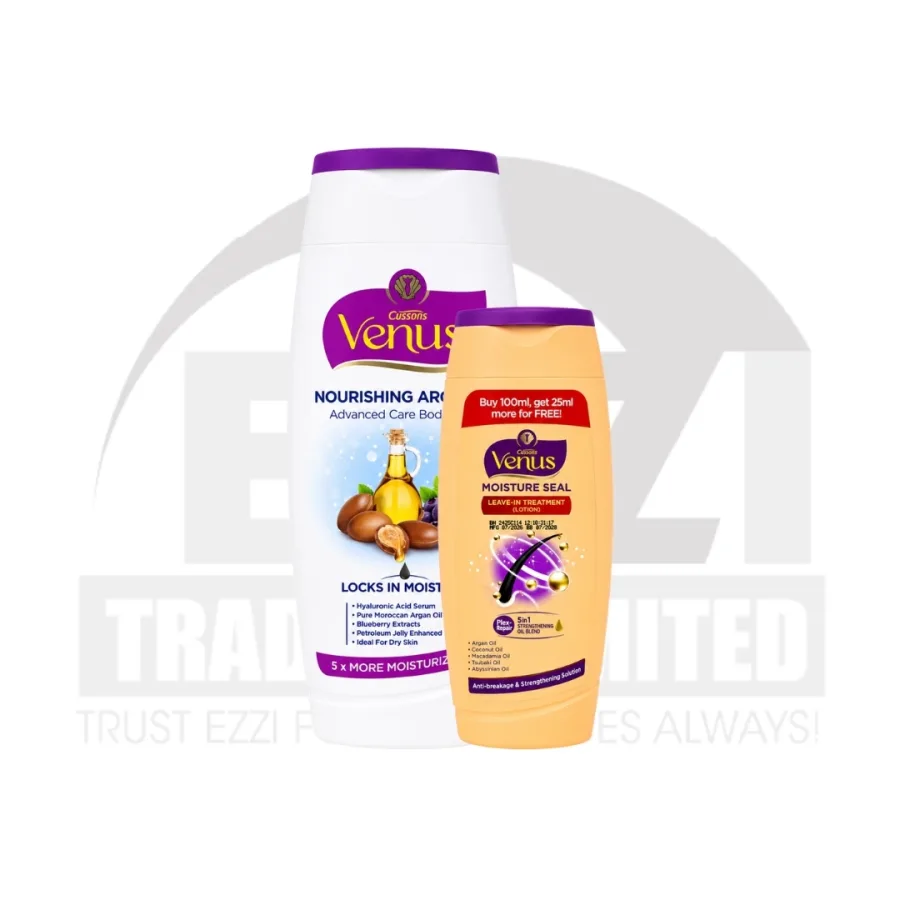 Venus Nourish Body Lotion (400ml) + Free Gift