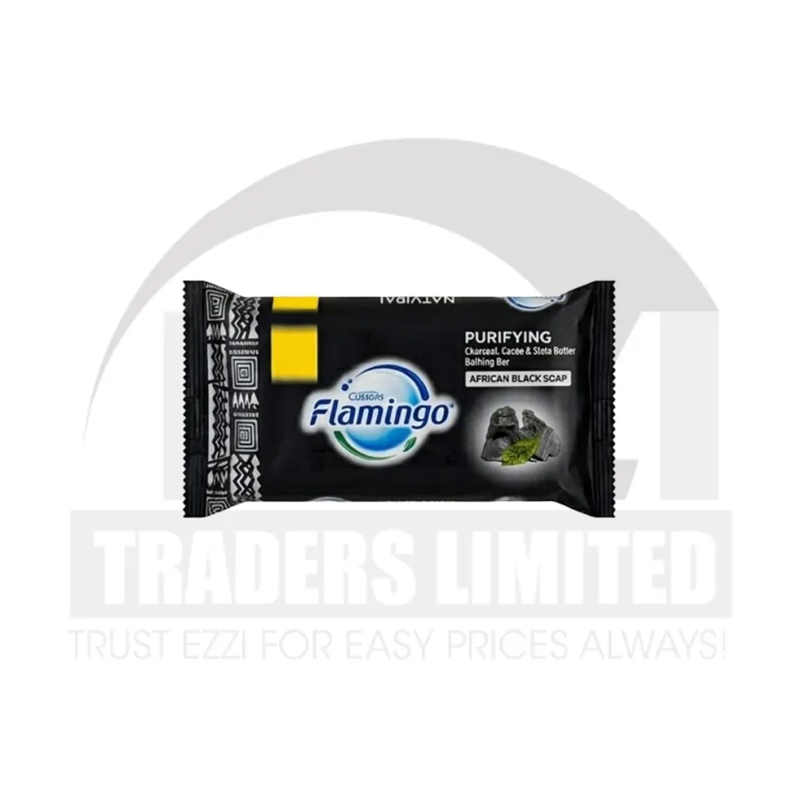 Flamingo Black Soap - 90g (Pack of 3)